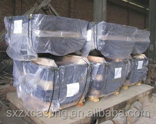 Panela de resíduos domésticos resistente a arranhões com processo de fundição em areia e suprimentos domésticos