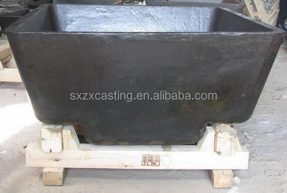 1.2 Panela de escória cúbica com resistência ao calor de 1600°C para siderúrgicas