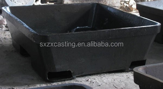 1.2 Molde de panela de escória cúbica de 10 a 50 toneladas de capacidade Material refratário