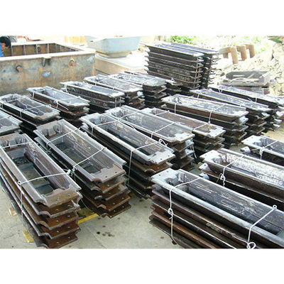 Molde de ingota de ferro fundido de alumínio para venda 25kg