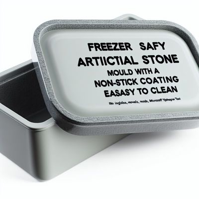 Forro de pedra artificial com revestimento antiaderente fácil de limpar e limpar