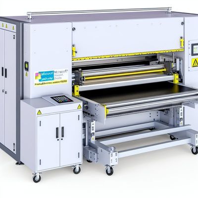10m comprimento total equipamento auxiliar de impressora de cama plana com 10-15m3/hora de saída e fiabilidade