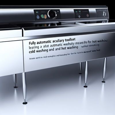 Ferramentas auxiliares totalmente automáticas para lavagem a frio e a quente