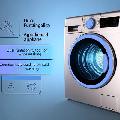 Ferramentas auxiliares totalmente automáticas para lavagem a frio e a quente
