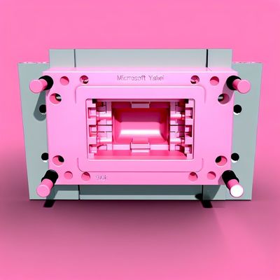 Molde de moldagem por injecção rosa com fácil limpeza e funcionalidade ótima