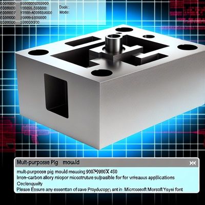 Molde de Porco Multiuso 900×900×450 Liga Ferro-Carbono Microestrutura Para Diferentes Usos
