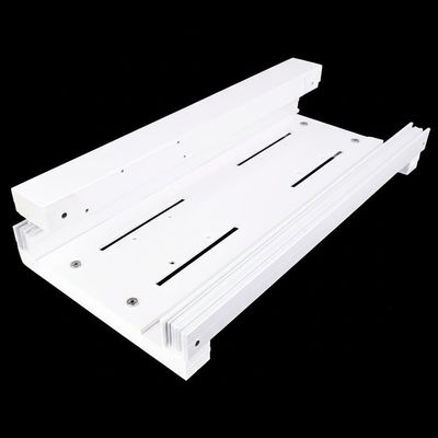 Mecanismos auxiliares de impressora de piso plano com tipo de placa de fita PET