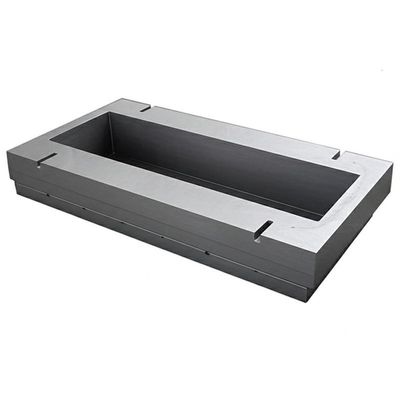 Molde de lingote de ferro fundido resistente à corrosão para aplicações de alta temperatura 1500*1500*150 Dimensões